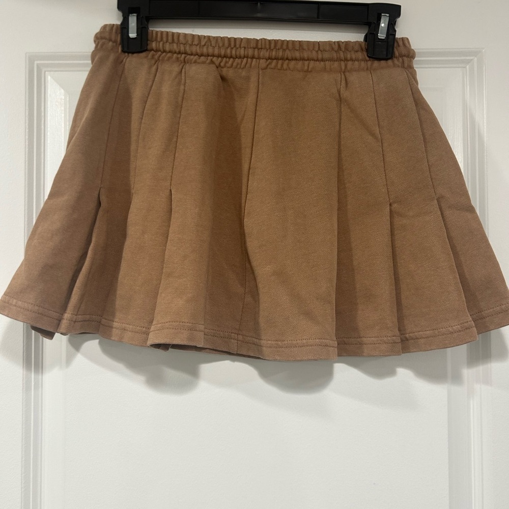 NWT Zara Tan Mini Skirt - Picture 5 of 6